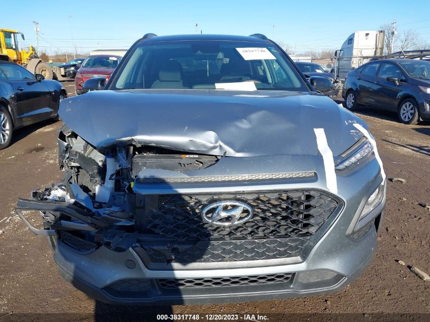 2021 Hyundai Kona Sel VIN: KM8K22AA7MU621168 Lot: 38317748