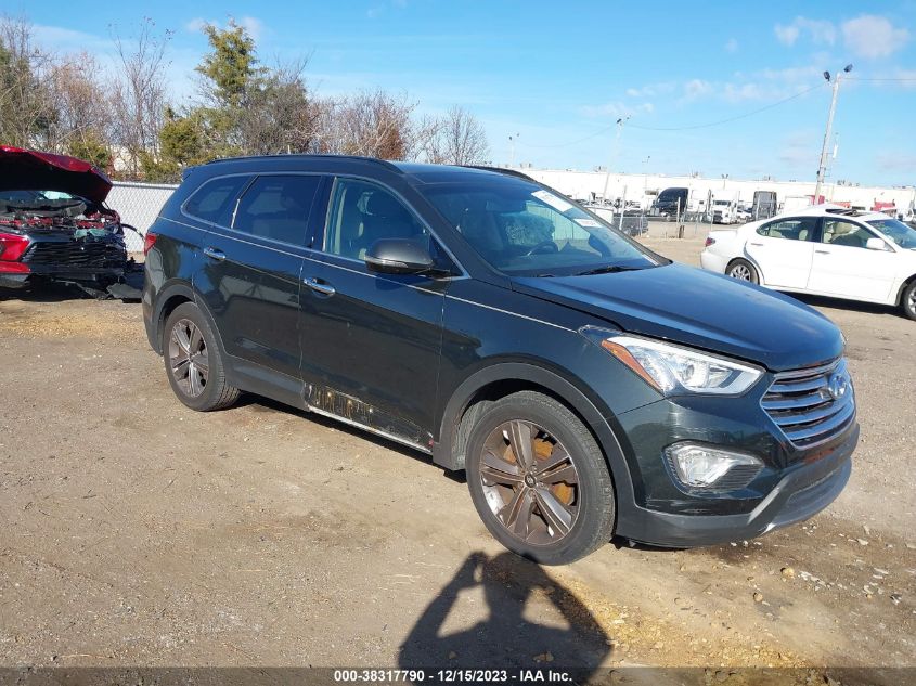 KM8SR4HF0EU035096 2014 Hyundai Santa Fe Gls