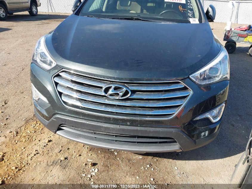 2014 Hyundai Santa Fe Gls VIN: KM8SR4HF0EU035096 Lot: 38317790