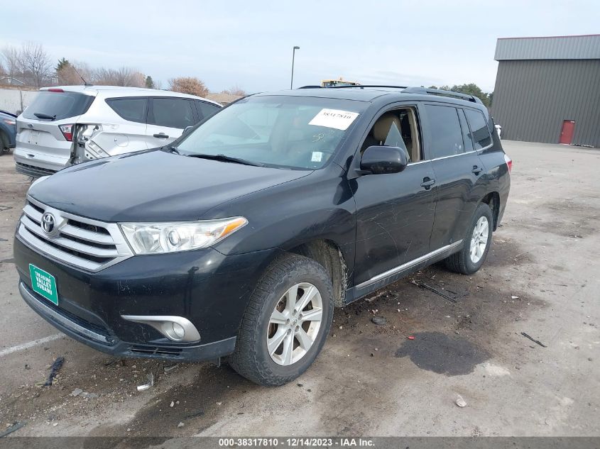 2012 Toyota Highlander Se V6 VIN: 5TDBK3EH2CS120967 Lot: 38317810