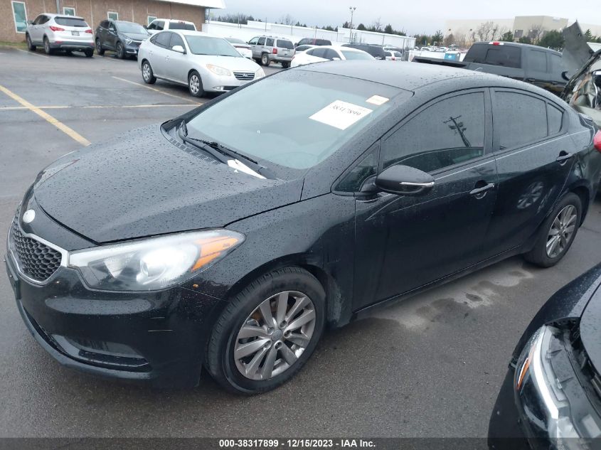 KNAFX4A65E5092939 2014 Kia Forte Lx