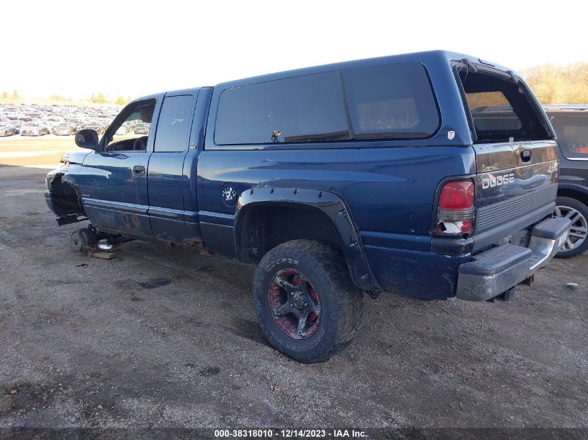 2001 Dodge Ram 1500 St VIN: 3B7HF13ZX1G757101 Lot: 38318010