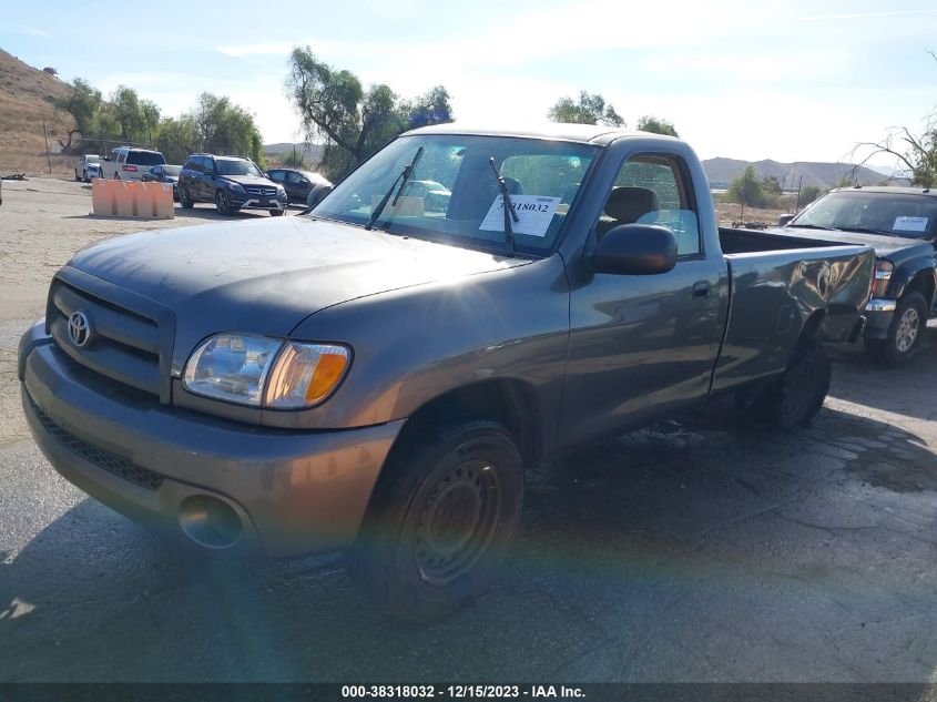 2003 Toyota Tundra Base (A4) VIN: 5TBJN32163S414794 Lot: 38318032