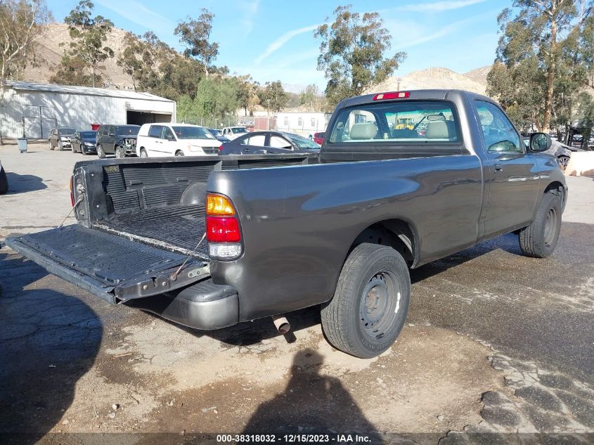 2003 Toyota Tundra Base (A4) VIN: 5TBJN32163S414794 Lot: 38318032