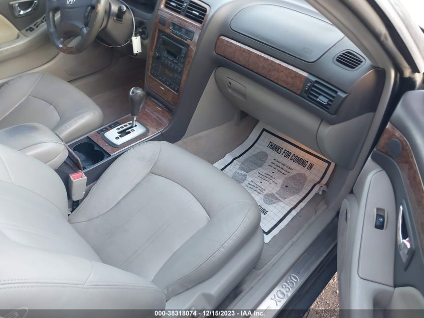 2005 Hyundai Xg350 L VIN: KMHFU45E35A391961 Lot: 38318074
