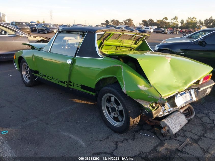 1971 Porsche 914 VIN: 4712901851 Lot: 38318293