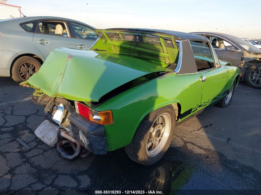 1971 Porsche 914 VIN: 4712901851 Lot: 38318293