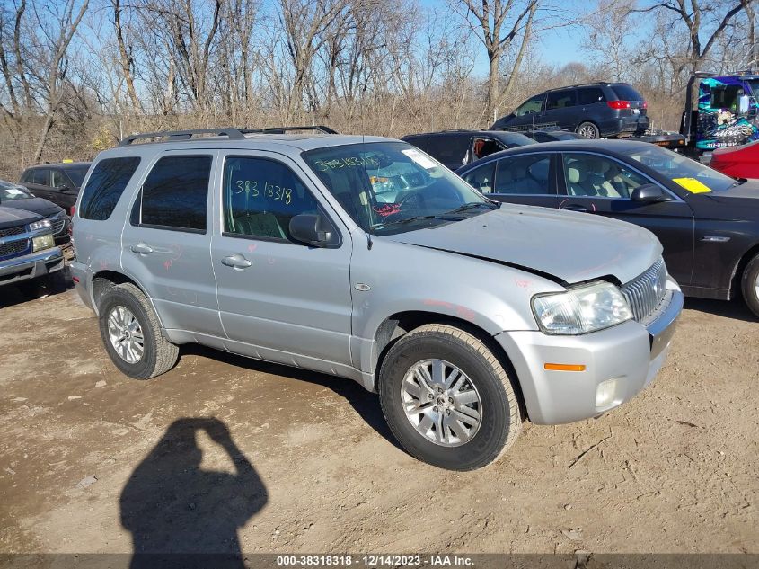 2005 Mercury Mariner Luxury/Premier VIN: 4M2YU57125DJ13171 Lot: 38318318