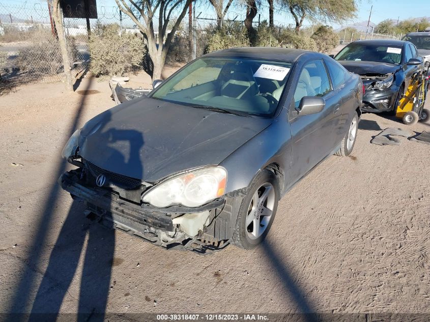 2002 Acura Rsx Auto/Auto W/Leather VIN: JH4DC54862C035048 Lot: 38318407