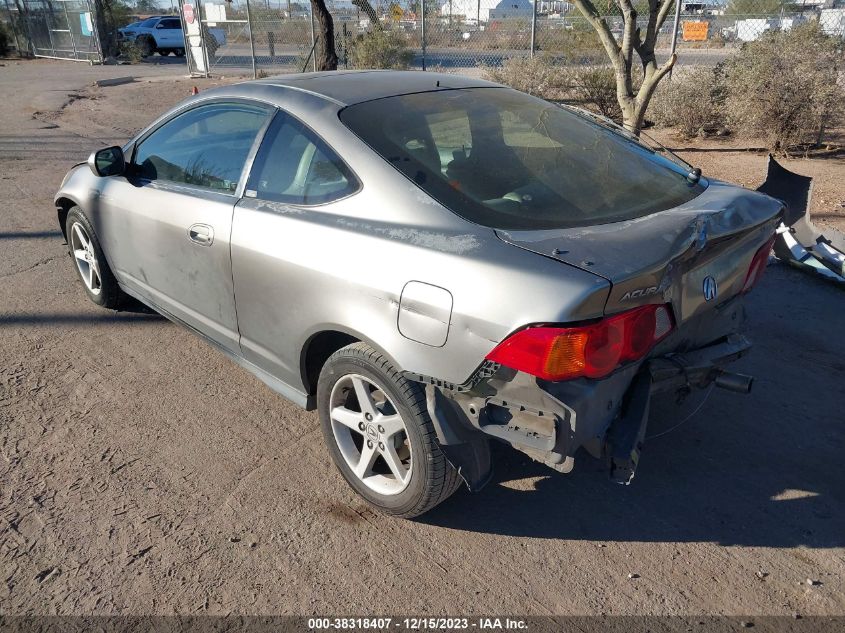 2002 Acura Rsx Auto/Auto W/Leather VIN: JH4DC54862C035048 Lot: 38318407