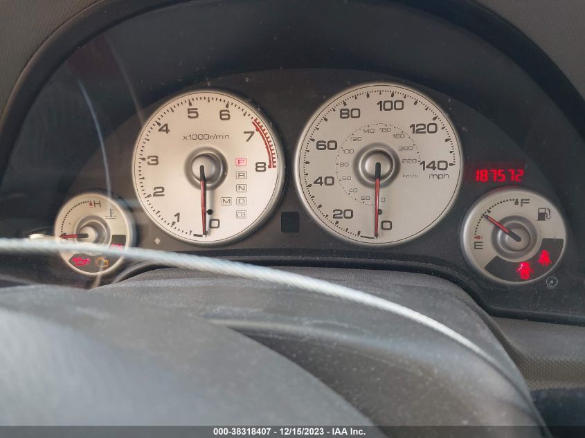 2002 Acura Rsx Auto/Auto W/Leather VIN: JH4DC54862C035048 Lot: 38318407