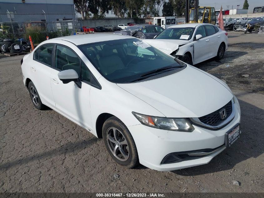 19XFB2F79FE292185 2015 Honda Civic Se