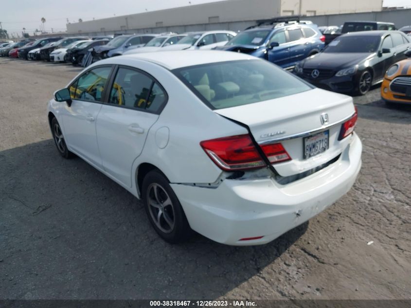 19XFB2F79FE292185 2015 Honda Civic Se