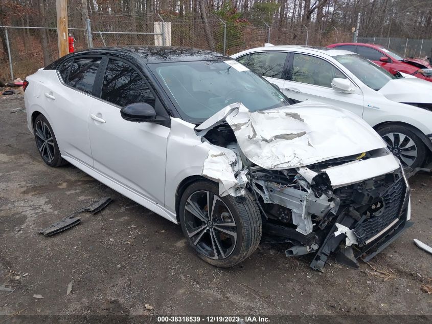 2020 Nissan Sentra Sr Xtronic Cvt VIN: 3N1AB8DV1LY211854 Lot: 38318539