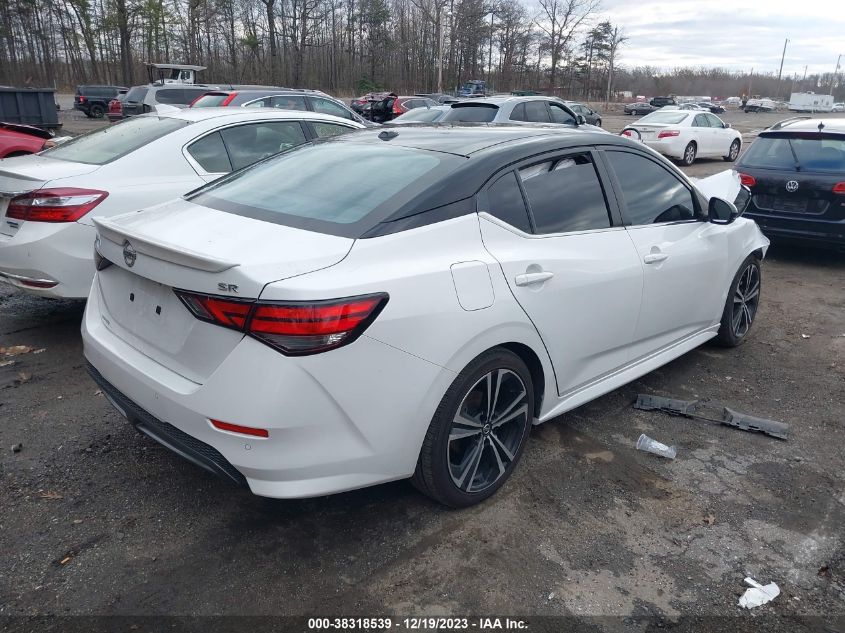 2020 Nissan Sentra Sr Xtronic Cvt VIN: 3N1AB8DV1LY211854 Lot: 38318539