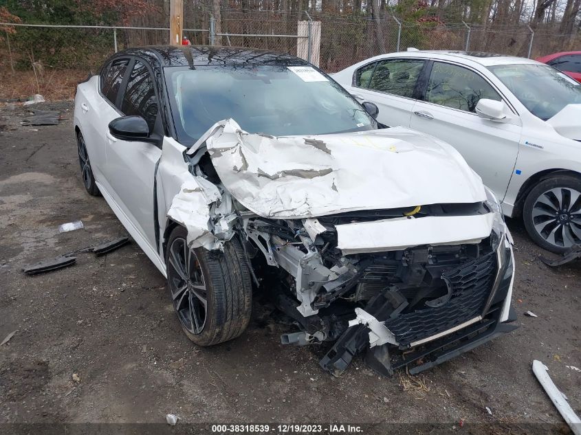 2020 Nissan Sentra Sr Xtronic Cvt VIN: 3N1AB8DV1LY211854 Lot: 38318539