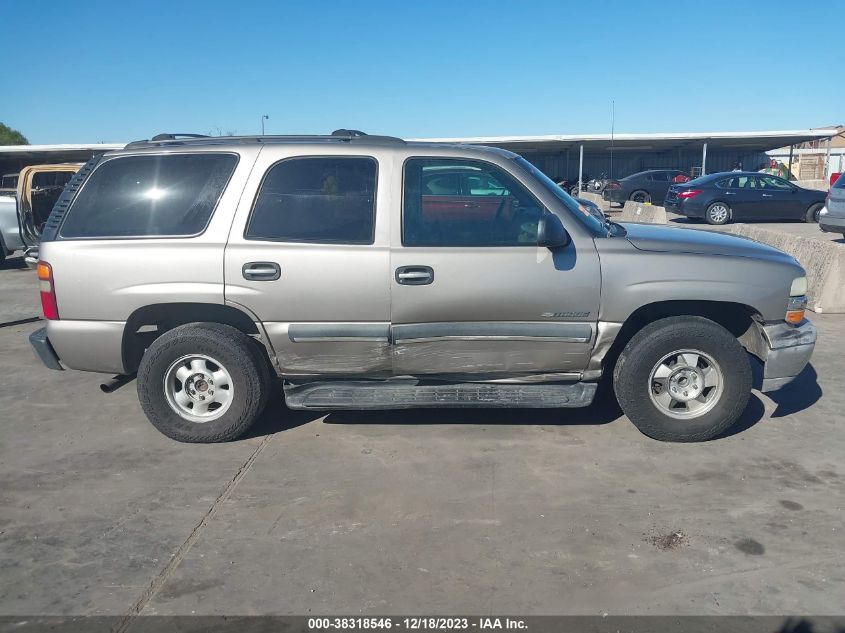 2003 Chevrolet Tahoe Ls VIN: 1GNEC13Z13R100791 Lot: 38318546