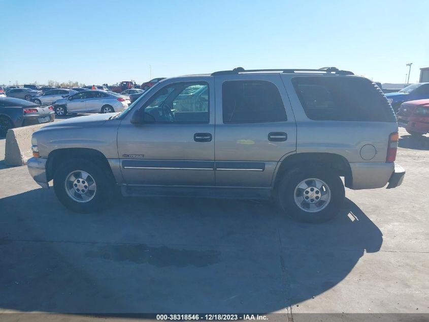 2003 Chevrolet Tahoe Ls VIN: 1GNEC13Z13R100791 Lot: 38318546