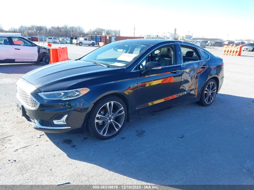 3FA6P0K92KR271250 2019 Ford Fusion Titanium