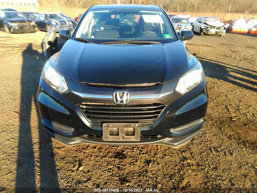 2018 Honda Hr-V Lx VIN: 3CZRU6H39JG727187 Lot: 38318626