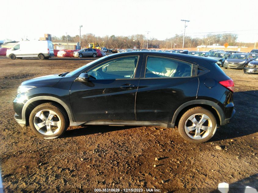 2018 Honda Hr-V Lx VIN: 3CZRU6H39JG727187 Lot: 38318626