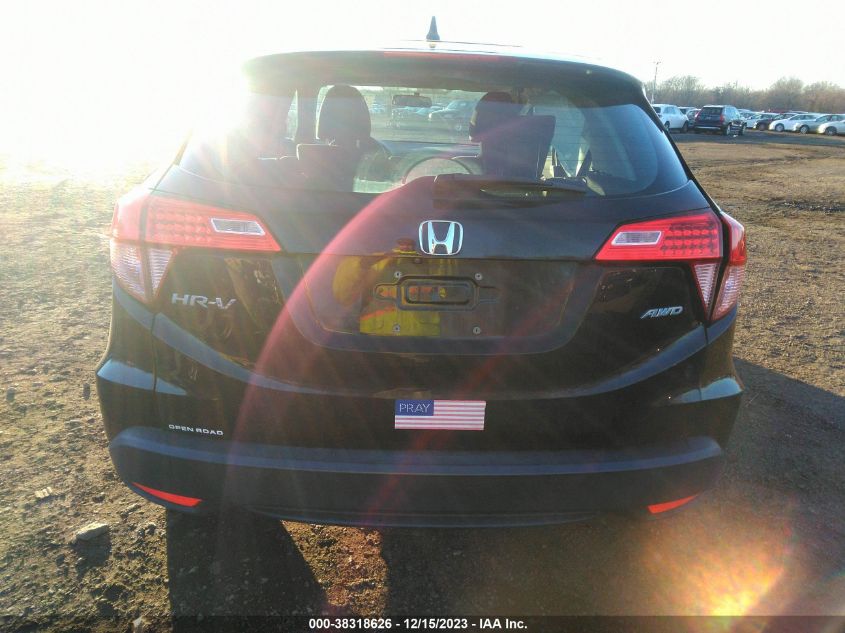 2018 Honda Hr-V Lx VIN: 3CZRU6H39JG727187 Lot: 38318626