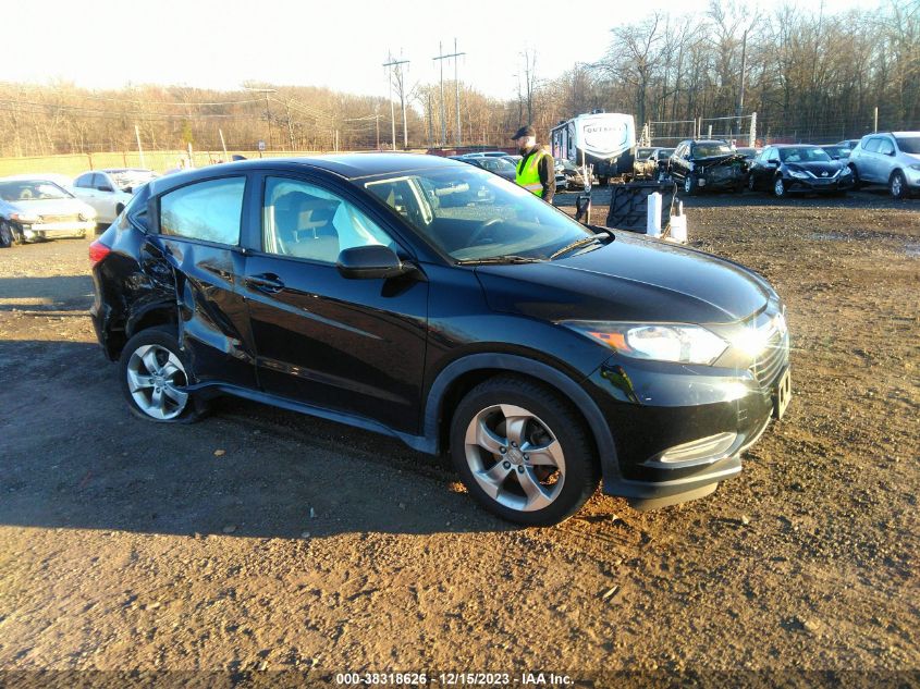 2018 Honda Hr-V Lx VIN: 3CZRU6H39JG727187 Lot: 38318626