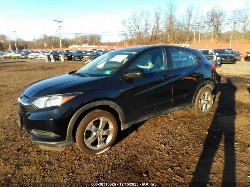 2018 Honda Hr-V Lx VIN: 3CZRU6H39JG727187 Lot: 38318626