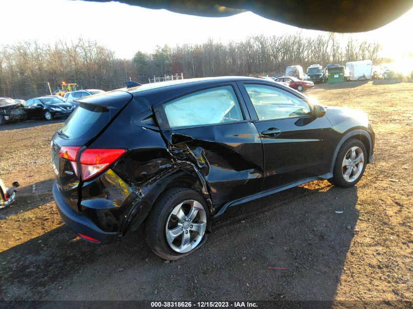 2018 Honda Hr-V Lx VIN: 3CZRU6H39JG727187 Lot: 38318626