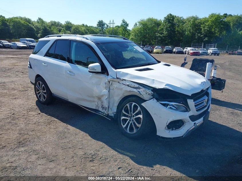 2016 Mercedes-Benz Gle 350 4Matic VIN: 4JGDA5HB2GA674037 Lot: 38318724