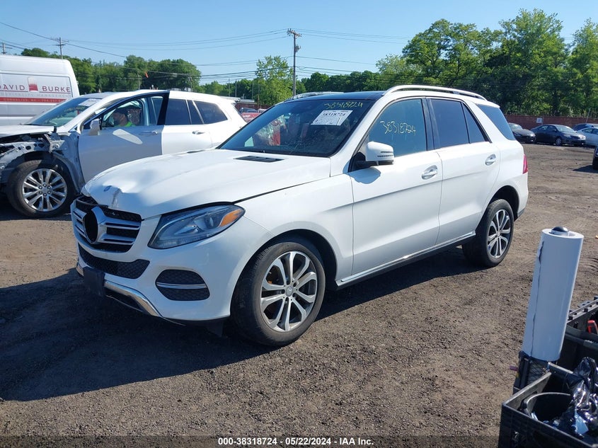 2016 Mercedes-Benz Gle 350 4Matic VIN: 4JGDA5HB2GA674037 Lot: 38318724