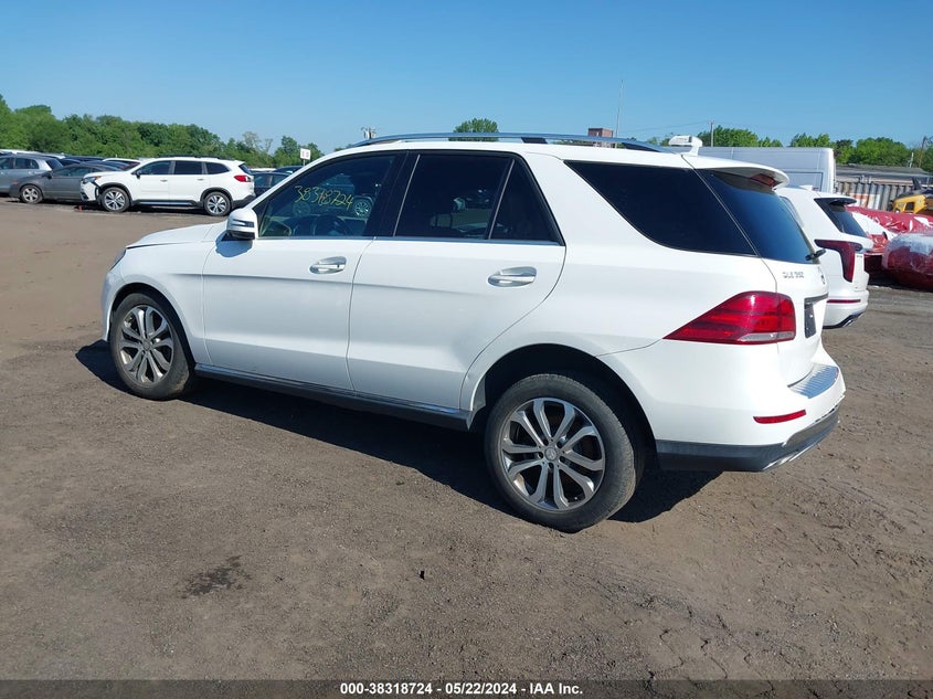 2016 Mercedes-Benz Gle 350 4Matic VIN: 4JGDA5HB2GA674037 Lot: 38318724