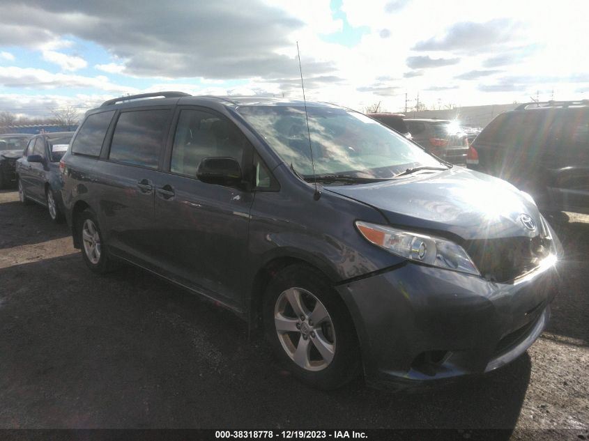 2014 Toyota Sienna Le V6 8 Passenger VIN: 5TDKK3DC1ES519443 Lot: 38335212