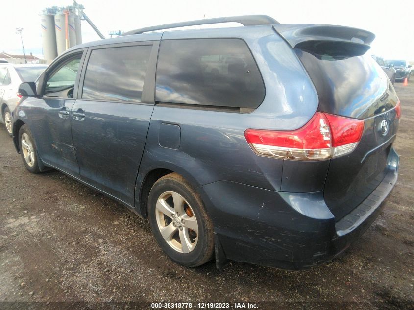 2014 Toyota Sienna Le V6 8 Passenger VIN: 5TDKK3DC1ES519443 Lot: 38335212