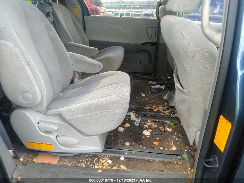 2014 Toyota Sienna Le V6 8 Passenger VIN: 5TDKK3DC1ES519443 Lot: 38335212