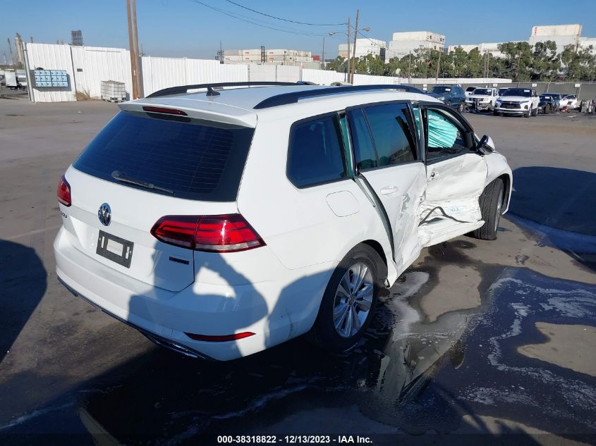 2019 Volkswagen Golf Sportwagen 1.8T S VIN: 3VW117AU0KM510132 Lot: 38318822