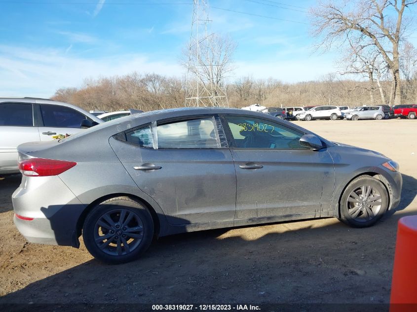 KMHD84LF0JU631337 2018 Hyundai Elantra Sel