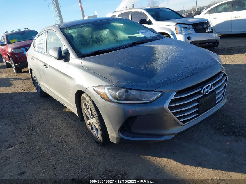 KMHD84LF0JU631337 2018 Hyundai Elantra Sel