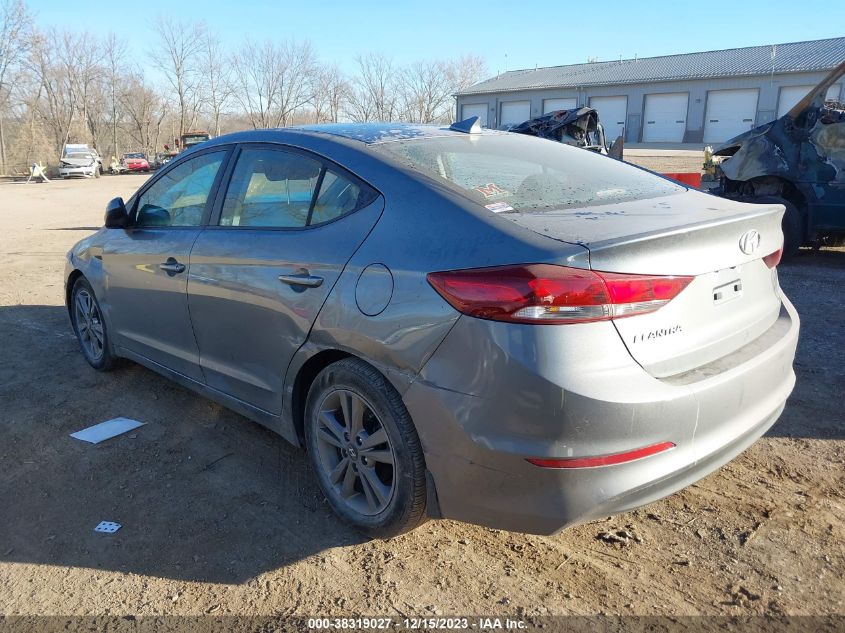 KMHD84LF0JU631337 2018 Hyundai Elantra Sel