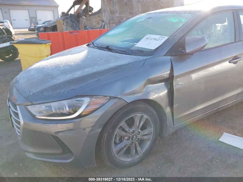 KMHD84LF0JU631337 2018 Hyundai Elantra Sel