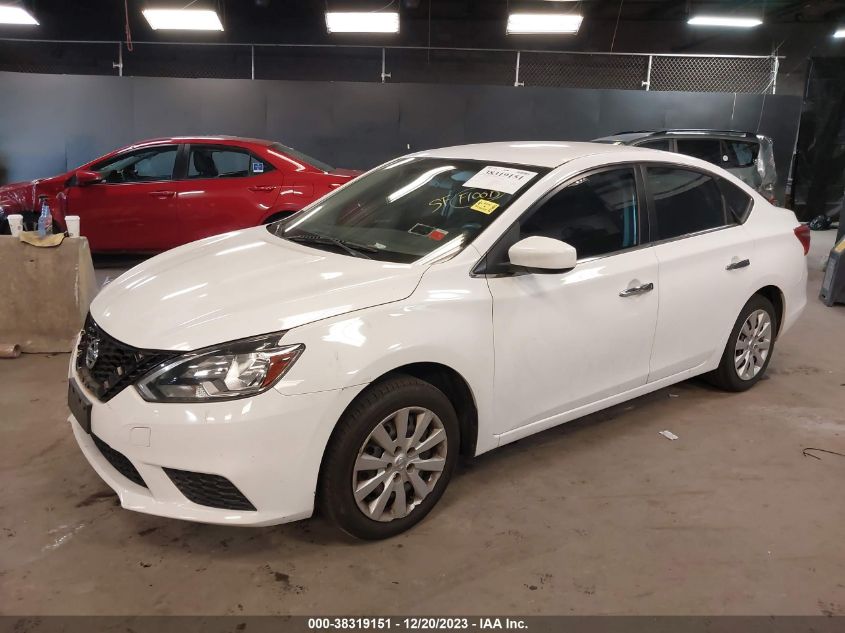 2017 Nissan Sentra Sv VIN: 3N1AB7AP7HY312985 Lot: 38319151