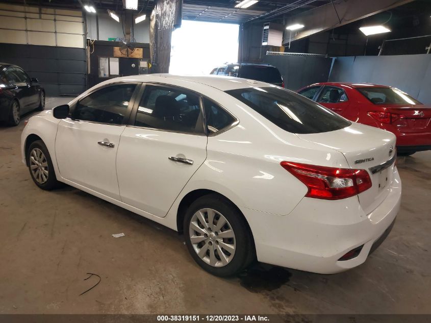 2017 Nissan Sentra Sv VIN: 3N1AB7AP7HY312985 Lot: 38319151