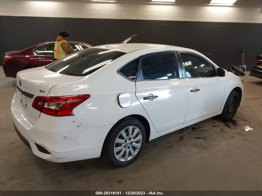 2017 Nissan Sentra Sv VIN: 3N1AB7AP7HY312985 Lot: 38319151