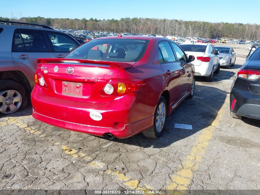 2010 Toyota Corolla S VIN: 1NXBU4EE0AZ237313 Lot: 38319370