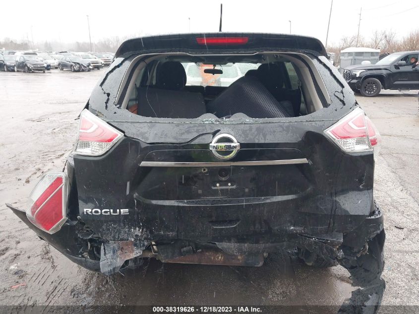 2016 Nissan Rogue S/Sl/Sv VIN: 5N1AT2MT1GC850588 Lot: 38319626