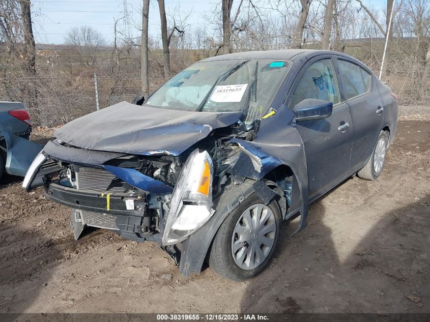 2019 Nissan Versa 1.6 Sv VIN: 3N1CN7AP0KL851355 Lot: 38319655