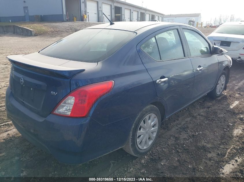 2019 Nissan Versa 1.6 Sv VIN: 3N1CN7AP0KL851355 Lot: 38319655