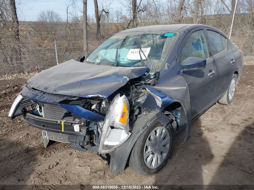 2019 Nissan Versa 1.6 Sv VIN: 3N1CN7AP0KL851355 Lot: 38319655