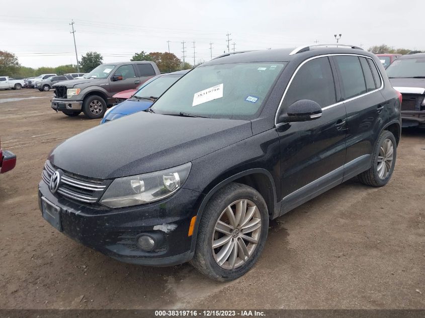 WVGAV3AX1DW613391 2013 Volkswagen Tiguan Se