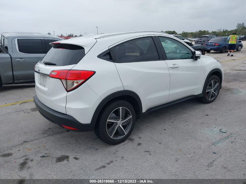 2022 Honda Hr-V 2Wd Ex VIN: 3CZRU5H58NM709878 Lot: 38319868